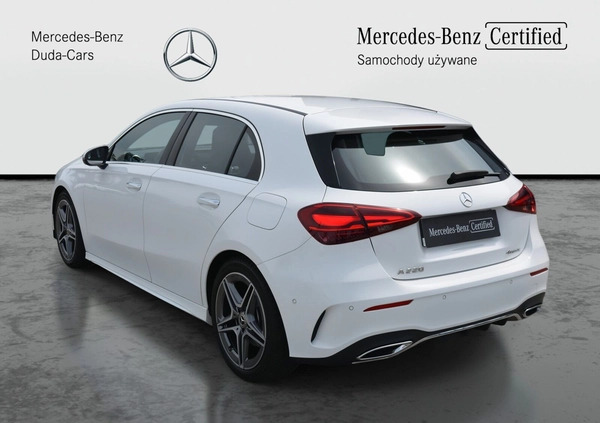 Mercedes-Benz Klasa A cena 184900 przebieg: 16253, rok produkcji 2023 z Leszno małe 172